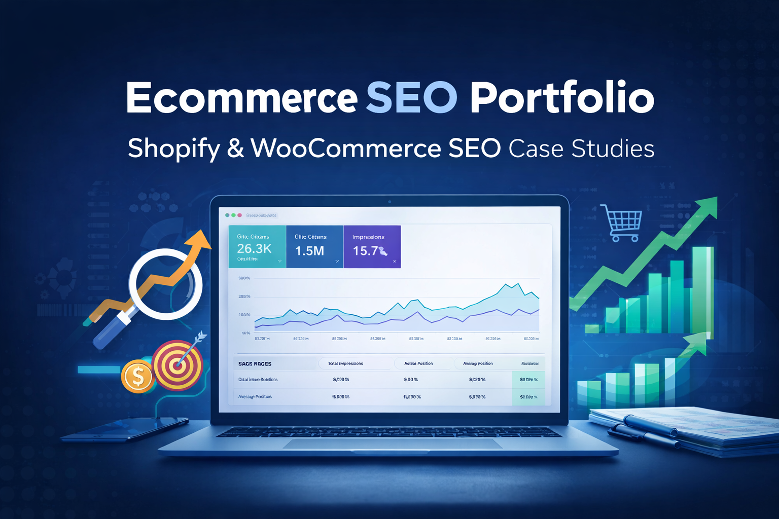 Ecommerce SEO Work Portfolio