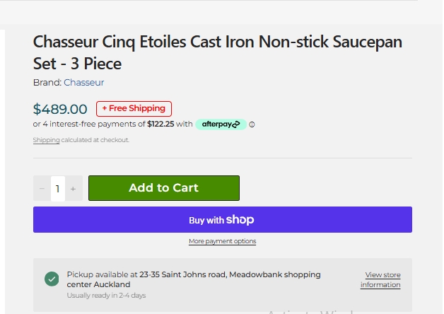 Free Shipping Badge Example