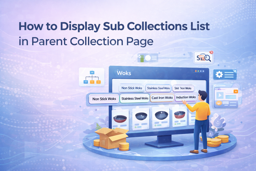 How to Display Sub Collections List in Parent Collection