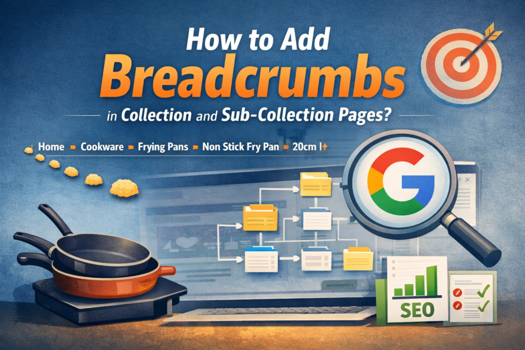 Add Breadcrumbs in Collection and Sub Collection Pages